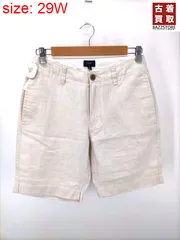 ジェイクルー J.CREW コットン混リネンショーツ メンズ  29Wのサムネイル