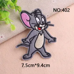 402トムとジェリー ジェリー刺繍アイロンワッペン