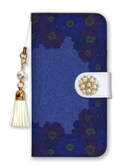 iPhone14ProMax ケース 手帳型 アイフォン14 プロマックス スマホケース パール ビジュー ストラップ付  おしゃれ 花柄 ボタニカル フラワー エレガント 上品 大人 可愛い ピンク カラー10