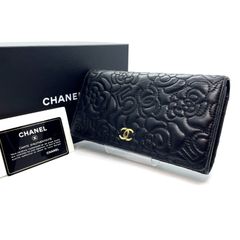 極美品 CHANEL/シャネル パテント（エナメル）長財布ブラック 極美品 CHANEL/シャネル パテント（エナメル）長財布ブラック