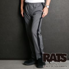 【RATS/ラッツ】EASY SLACKS PANTS - GRAY / BLACK / スラックスパンツ / 24'RP-0313【メンズ】【送料無料】