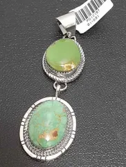 ナバホ アーティスト ハリー・スペンサー ペンダント インディアンジュエリー