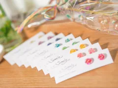 somely_彩りミニマル耳飾り