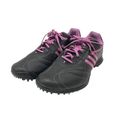 ADIDAS GOLF アディダスゴルフ 816535 SIGNATURE NATALIE2 レディーズシューズ  ブラック系 24.5cm [240101466459] ゴルフウェア レディース ストスト