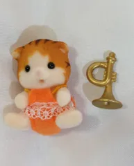 エポック社 シルバニアファミリー 赤ちゃん音楽会シリーズ 7.メイプルネコの赤ちゃん