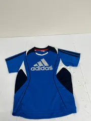 送料無料★adidas  アディダス★半袖Tシャツ　トップス★青★キッズ　子供　ジュニア　140  #70710sss