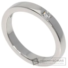 中古　BVLGARI ブルガリ マリーミー・ウェディングリング9号　ダイヤモンド BVLGARI ブルガリ 指輪 Pt950 ダイヤ5P(0.17ct) マリーミー