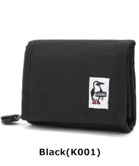 チャムス 財布 二つ折り CHUMS リサイクルマルチウォレット ブラック CH60-3988 ブランド メンズ レディース アウトドア 新作のサムネイル