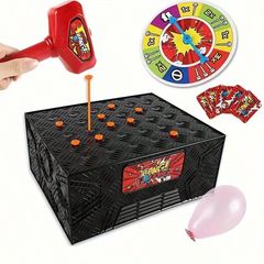 マルチプレイヤー おもしろいおふざけカタパルトスポーツチェスカードバトルおもちゃ、インタラクティブボードゲーム、風船たたきゲーム、