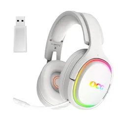 【新着商品】ゲーミング- ヘッドホン 無線 両用（2.4Gアダプター ヘッドホン / Bluetooth5.0）ヘッドホンノイズキャンセルマイク PC PS4 ワイヤレス PS5 Switchに対応しています 40 時間連続再生/立体音響/低遅延/マルチポイン