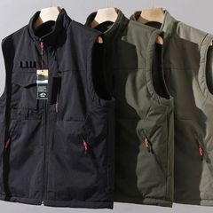 リバーシブル ベスト メンズトップス ダウンベスト