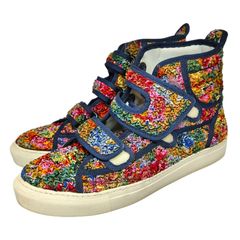 RAF SIMONS ラフシモンズ 13SS ベルクロ  ハイカット スニーカー 11720 41 マルチカラー