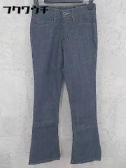 ◇ ●新品● ◎ BLACK BY MOUSSY タグ付 定価 1.3万円 デニム ジーンズ パンツ サイズ24 インディゴ レディース 【中古】 【1002800523009】