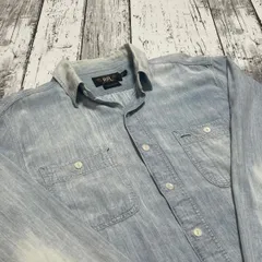 激レア✨RRL 三つ星 木村拓哉 エポレット 2way ミリタリーシャツ XL 激レア✨RRL 三つ星 木村拓哉 エポレット 2way ミリタリーシャツ