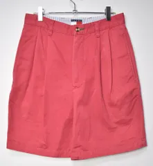 TOMMY HILFIGER 90s チノショーツ ショートパンツ 2タック カジュアル 人気 24211-0543-50