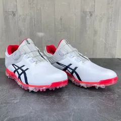 アシックス　ゴルフシューズ26.5センチ asics アシックス ゴルフシューズ【ホワイトブラック/26.5cm
