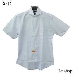 23区 ニジュウサンク 半袖シャツ メンズ 中古