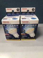 TOSHIBA  LEDハロゲン電球型　広角ﾀｲﾌﾟ　60W型相当　電球色E11口金