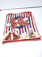 ペット用 　ベッドクッション　おやつパック型（ポップコーン）　三角（立体）　ハウス 　マルチウェイ