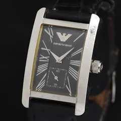 エンポリオアルマーニ AR-0144 QZ ブラック文字盤 メンズ/レディース腕時計 2000000 NSK ONS