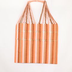 メキシコ製 ハンモックバッグ ハンドメイド ストライプ 211
