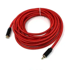 S513　RCA 同軸ケーブル サブウーファーケーブルRCA to RCA 3m