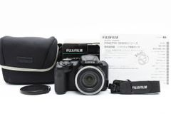 ★極上美品★ 富士フィルム FUJIFILM FinePix S8600 36x ブラック 元箱・専用ポーチ 付属 単三電池仕様 #1109A78