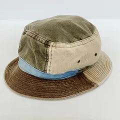 希少 KAPITAL キャピタル kountry バケットハット キャップ KAPITAL キャピタル バケットハット 美品 ブラウン コットン