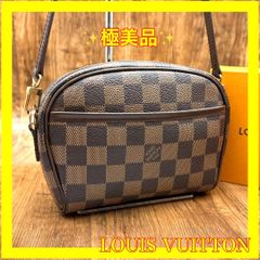 ダミエパターン小型ショルダーバッグ コメ兵｜ルイヴィトン ダミエ ポシェット イパネマ N51296