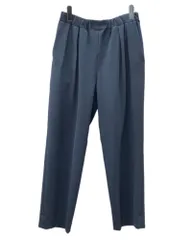 クルニ CULLNI 24SS Stretch Twill 2 Tuck Wide Easy Pants ストレッチ ワイド イージー パンツ ズボン 紺 無地 24-SS-016 スラックス ネイビー サイズ 1 104MB-157のサムネイル