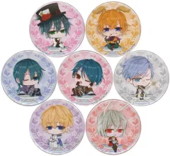 【中古】バッジ・ピンズ [単品] 集合 描きおろしちびキャラ缶バッジ7個セット 「Switchソフト スペードの国のアリス ～Wonderful White World～ アニメイト限定セット」 同梱特典