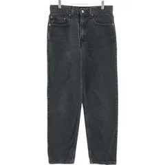古着 00年代 リーバイス Levi's 550 RELAXED FIT ブラックデニム テーパードデニムパンツ メンズw31相当/eaa417609