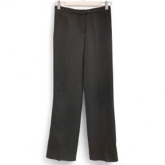 VIKTOR&ROLF ヴィクターアンドロルフ スラックスパンツ CA19543 絹混 センタープレス イタリア製 ブラック 黒 size38 レディース 春 ゴーゴー古着マルイ草加店1245