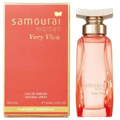 アランドロン サムライ ウーマン ベリービバ EDP・SP 40ml 香水 フレグランス SAMOURAI WOMAN VERY VIVA ALAIN DELON 新品 未使用のサムネイル