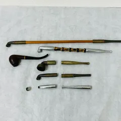 鐔煙管　ツバキセル　川越伝 鐔煙管 ツバキセル 川越伝 is-k004_1.jpg