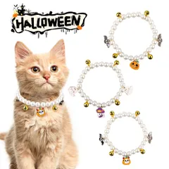 ペット ペット用品 犬 猫 首輪 ハロウィン アクセサリー 鈴つき チョーカー ペットアクセサリー ネックレス おしゃれ プレゼント