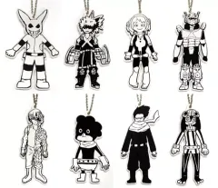 【中古】雑貨 全8種セット デクのヒーローラバーキーホルダー 「一番くじ 僕のヒーローアカデミア Begin the HERO!」 F賞