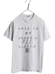 【お得なクーポン配布中!】 90s USA製 ジョーク メッセージ 両面 プリント Tシャツ メンズ M 古着 オールド イラスト グラフィック シングルステッチ ヘビーウェイト