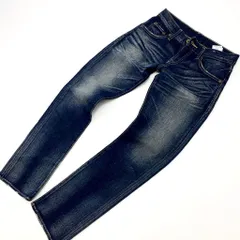 ユニクロ UNIQLO デニムパンツ ジーパン ジーンズ ストレッチ W22 色落ち感最高の好アイテム♪ 履きやすい伸縮性♪人気の定番 ■Ja3280