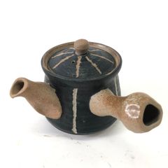 焼物 急須 茶道具 煎茶道具 陶器 柄入り 茶器 陶芸 和風 24c菊E