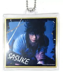 【中古】キーホルダー 佐藤流司(うちはサスケ) 色紙キーホルダー 「ライブ・スペクタクル『NARUTO-ナルト-』 ～忍の生きる道～」