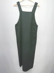 ◇ ⊇ green label relaxing UNITED ARROWS ロング ジャンパースカート ブラック レディース P  【1409090014192】