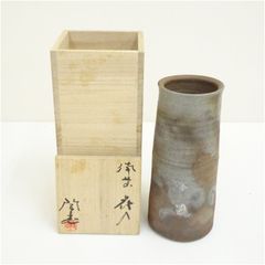 新品未使用】備前焼 花入 宝山作 木箱入り - メルカリ