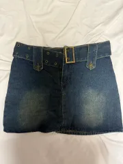 デニムスカート ベルト セット 新品