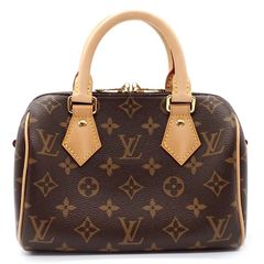ルイ・ヴィトン Louis Vuitton ハンドバッグ ショルダーバッグ スピーディー バンドリエール20 M45948 ブラウン モノグラムキャンバス レザー ゴールド金具 【中古】