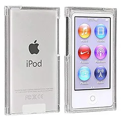 新品 に適合するApple iPod Nano 7 8 ケース 、クリスタル クリア トランスペアレント フル ハード カバー ケース に適合するApple iPod Nano 7 第7 世代 8 第8 世代用 (クリア)