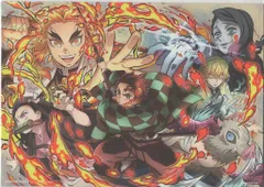 劇場版鬼滅の刃 無限列車編 来場者特典 ufotable 描き下ろしA5イラストカード 壱