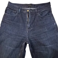 TERU様専用購入商品【美品⭐️ユニクロ UNIQLO】 ワイドストレートジーンズ/丈長め　 デニム/ブルー　 31 (78.5cm) 321-473319 (43-01）　 2024年秋　 ワンオーナーユーズド品　 （AYA） 025031700500iTO