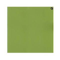【 GARAGE / ガラージ 】 ガラス製ホワイトボード CHAT board チャットボード 70×70(69.5×69.5)cm リーフグリーン ※傷・汚れあり (デンマーク製 強化ガラス 壁掛け 事務所 会議室 ミーティング  自宅 在宅 学習 ）