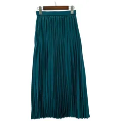 grove グローブ   プリーツスカート sizeS/グリーン系
